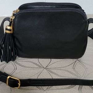 Vintage Tignanello Bag Black/Gold